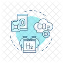 Secuestro Co 2 Combustible Icono