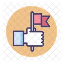 Capture The Flag  Icon