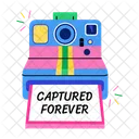 Captured forever  Icon