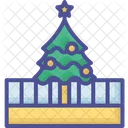 Capturing Yuletide Charm through Christmas Decoration Tree  Symbol