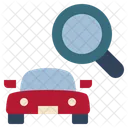 Car Service Search Icon