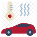 Car Temperature Service Icon
