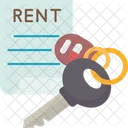 Car Rental Agreement Icon