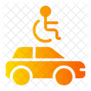 Car Wheelchair Accessibility Icon