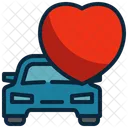 Car Vehicle Heart Icon