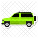 Car Jeep Road Icon