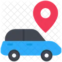 Travel Car Location Icon