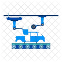 Car Manufacturing Process Icon