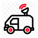 Car Press Media Vehicle Icon