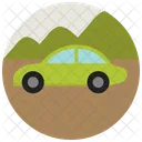 Car Travel Camp Icon