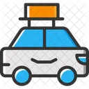 Car Traveling Holiday Icon