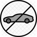 Car Avoid Ban Icon