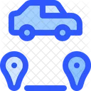 Map Navigation Car Icon