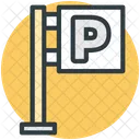 Car Parking P Icon