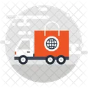 Car Delivery Fast Icon