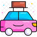 Car Traveling Holiday Icon