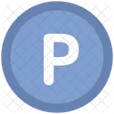 Car Parking P Icon