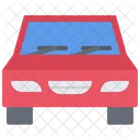 Car Front View Driving Icon
