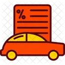 Car Loan Interest Icon