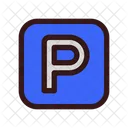 Car Park Zone Icon
