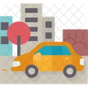 Car Drive City Icon