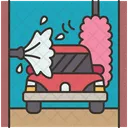 Car Wash Machine Icon