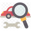 Car Inspection Vehicle Icon