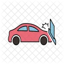 Car Accident Car Wall Icon