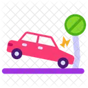 Auto Accident Car Accident Car Hitting Icon