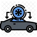 Car Air Cooling Car Air Conditioning Car Icon