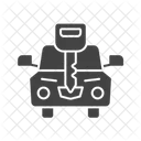 Car And Key  Icon