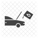 Car And Oil Can  Icon