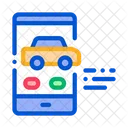 Car Phonemobile Screen Icon