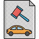 Car Auction File  Icon