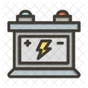 Battery Energy Accumulator Icon