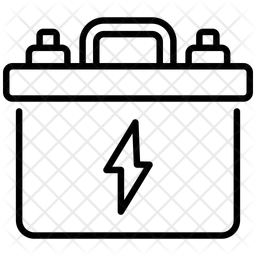 자동차 배터리  아이콘