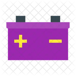 Car Battery  Icon