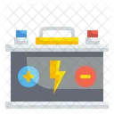Car Battery Battery Charging Icon
