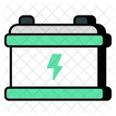 Car Battery Rechargeable Battery Energy Storage Icon