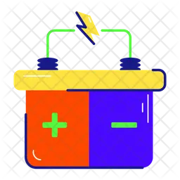 Car Battery  Icon