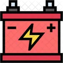 Car Battery Voltage Electricity Icon