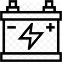 Car Battery Voltage Electricity Icon