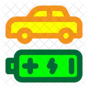 Car Battery Electric Car Vehicle Icon