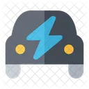 Car Bolt Car Battery Battery Icon