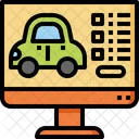 Car Rent Booking Icon