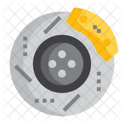 Car Brake Disc  Icon