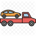 Car Bring On Truck  Icon