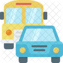 Car Bus Car Transportation Icon