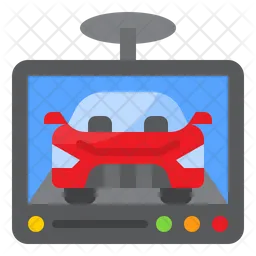 Car Camera Screen  Icon