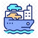 Car Carrier Vehicle Transporter Auto Carrier Icon
